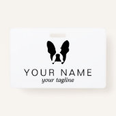 ブルドッグ バッジ (裏面)