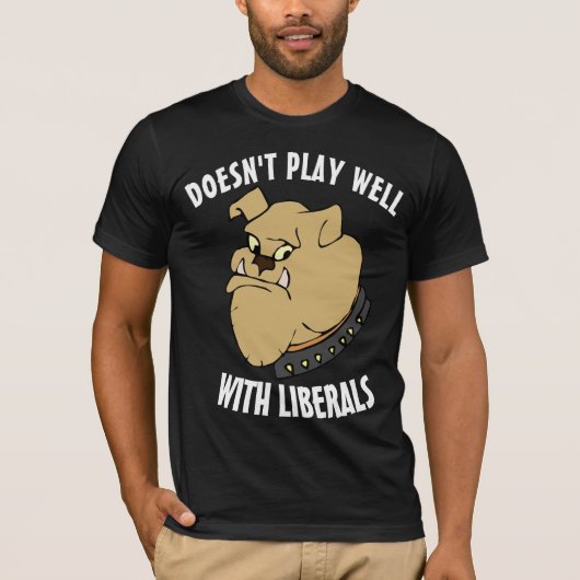 ブルドッグ・パトリオTシャツ Tシャツ (正面)