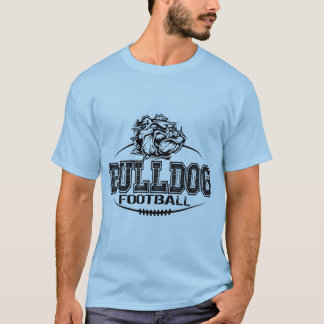 ブルドッグ フットボール Tシャツ