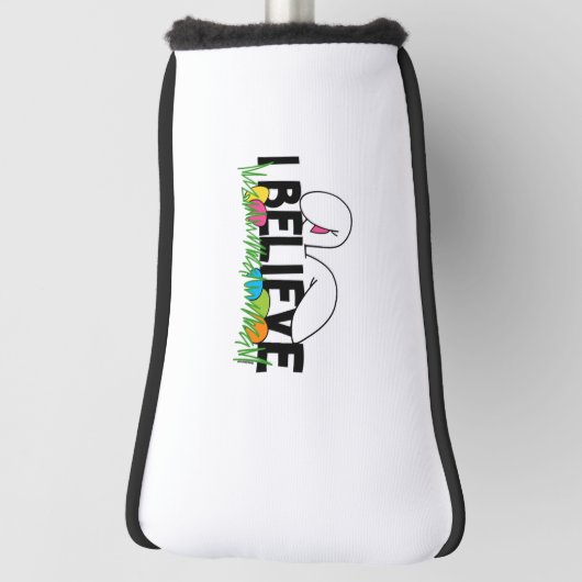 ブルドッグ・フレンチ用カワイト・イースターフランスのギフトアイディア ゴルフヘッドカバー (回転90)