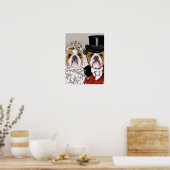 ブルドッグ ポスター (キッチン)