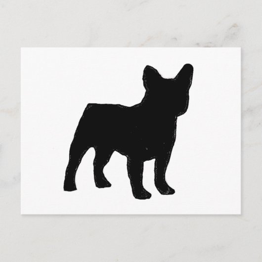 ブルドッグ ポストカード (正面)