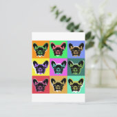 ブルドッグ ポストカード (スタンド正面)