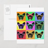 ブルドッグ ポストカード (正面/裏面)