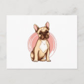 ブルドッグ ポストカード (正面)