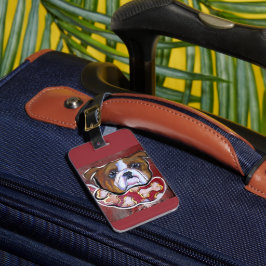 ブルドッグ ラゲッジタグ