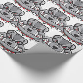 ブルドッグ ラッピングペーパー (角)