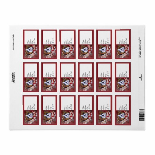 ブルドッグ ラベル (フルシート)