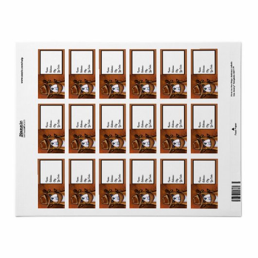 ブルドッグ ラベル (フルシート)