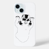ブルドッグ リラックス ホリデーケース Case-Mate iPhoneケース (裏面)