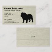 ブルドッグ 名刺 (正面/裏面)
