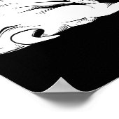 ブルドッグ – 子犬の飼い主の犬の愛動物 ポスター (角)