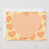 ブルドッグ 犬 猫 抱きしめて ハートの ホリデー カード (裏面)