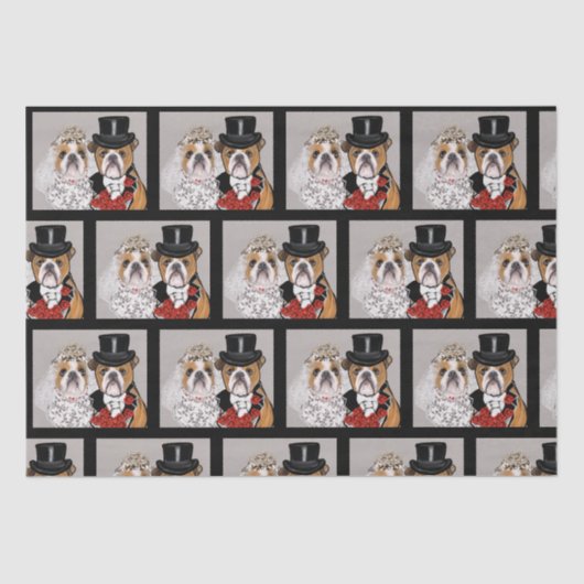 ブルドッグ 薄葉紙 (正面)