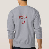 ブルドッグ、STREATORのブルドッグ スウェットシャツ (裏面)