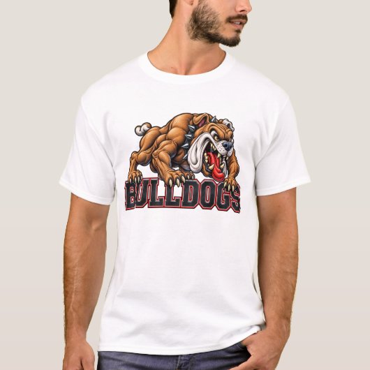 ブルドッグ Tシャツ (正面)