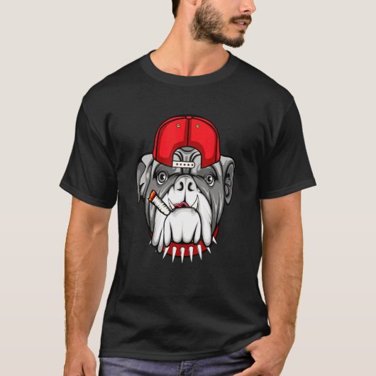 ブルドッグ Tシャツ (正面)