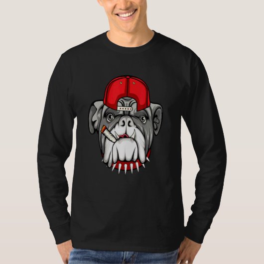 ブルドッグ Tシャツ (正面)