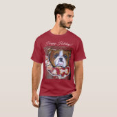 ブルドッグ Tシャツ (正面フル)