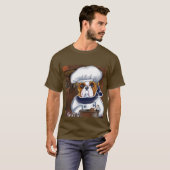 ブルドッグ Tシャツ (正面フル)