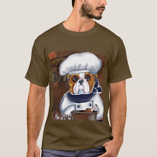 ブルドッグ Tシャツ (正面)