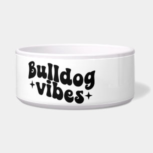 ブルドッグ Vibes セラミックドッグボウル ボウル