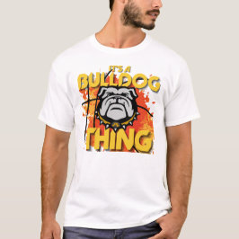 ブルドッグThing Basketball Tee Tシャツ