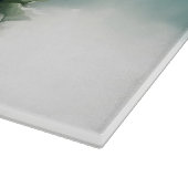 ブルドッフランスのグクリスマスの冬 カッティングボード (角)