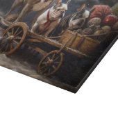 ブルドッフランスのグスノースリークリスマスデコール カッティングボード (角)