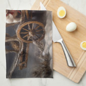 ブルドッフランスのグスノースリークリスマスデコール キッチンタオル (四つ折り)