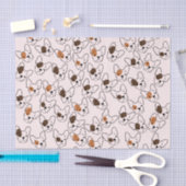 ブルドッフランスのグティッシュペーパー 薄葉紙 (クラフト)