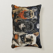 ブルドッフランスのグハロウィン不気味 アクセントクッション (正面(垂直))