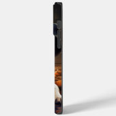 ブルドッフランスのグパンプキンハロウィーン怖い Case-Mate iPhoneケース (裏面 / 左)