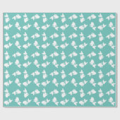 ブルドッフランスのグフレンチドッグパピーフレンチー ラッピングペーパー (フラット)