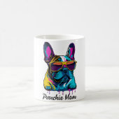 ブルドッフランスのグフレンチドッグ母の母の日の贈り物 コーヒーマグカップ (中央)