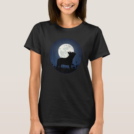 ブルドッフランスのグフレンチー犬の品種53 Tシャツ (正面)