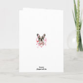 ブルドッフランスのグヴァレンティーンズデイドッグフレンチーハート シーズンカード (裏面)