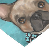 ブルドッフランスのグ ショートテーブルランナー (コーナー)