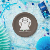 ブルドッフランスのグ·ハロウィーン·ブフランスのー·ドッグ贈り物 ペーパープレート (パーティー)