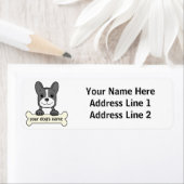 ブルドパーソナライズされたフランスのッグ ラベル (インサイチュ)