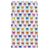 ブルドフランスのグカスタム抱き枕 – 小、光沢 スモールペーパーバッグ (裏面)