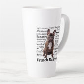 ブルドフランスのッグの特徴 カフェラテマグ (右アングル)