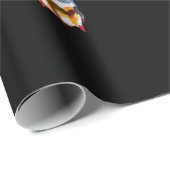 ブルドフランスのッグオリジナル水色スケッチギフト ラッピングペーパー (ロールコーナー)