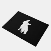 ブルドフランスのッグシンプル | frenchieかわいい贈り物 ドアマット (アングル)