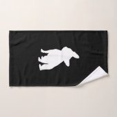 ブルドフランスのッグシンプル | frenchieかわいい贈り物 ハンドタオル (ハンドタオル)