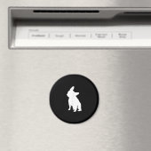 ブルドフランスのッグシンプル | frenchieかわいい贈り物 マグネット (インサイチュ (食洗機))