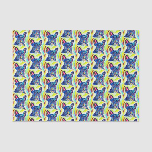 ブルドフランスのッグティッシュペーパー 薄葉紙 (正面)