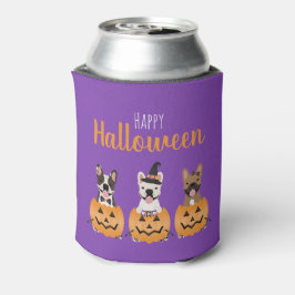 ブルドフランスのッグハッピーハローウィン 缶クーラー