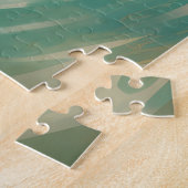 ブルドフランスのッグビーチサーフィン絵画ズ ジグソーパズル (側面)