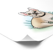 ブルドフランスのッグプリント フォトプリント (角)